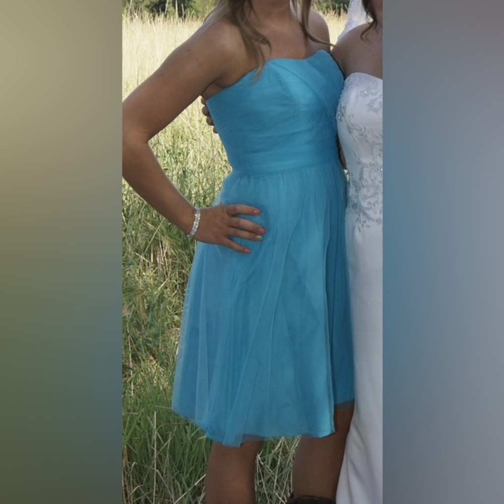 Tulle strapless dress
